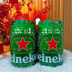 SẴN GIAO NGAY Bia Heineken Hà Lan bom 5 lít - Bia Ken Boom