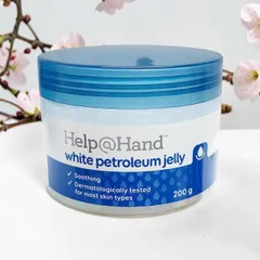 Sáp Dưỡng Ẩm Dùng Hàng Ngày 200g Help@Hand White Petroleum Jelly