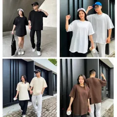 Áo Thun form rộng Tay Lỡ  BASIC TEE nhiều màu chất cotton 100% đl 250gsm