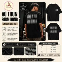 Áo thun form rộng tay lỡ  nam nữ unisex UỐNG ÍT THÔI  hottrend  2026 chất cotton cao cấp đl 260gsm