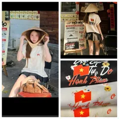 Áo thun form rộng Trend yêu nước  ĐỘC LẬP TỰ DO HẠNH PHÚC  Trái Tim Hướng Về VN  Tay Lỡ Vải Cotton 2 chiều Full Tag