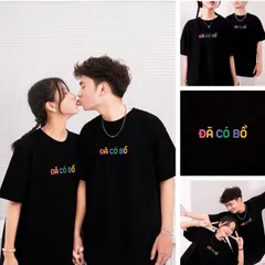 Áo thun form rộng đôi ĐÃ CÓ BỒ , CHƯA CÓ BỒ  tay lỡ cho nam nữ, cặp đôi , couple
