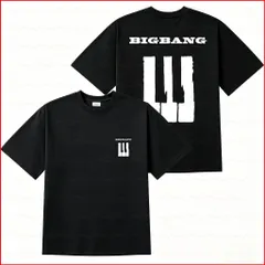 Áo thun  BIGBANG 2026 G-DRAGON cùng phong cách phím đàn piano cotton dà Coachella HOME SWEET HOME
