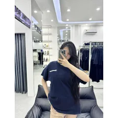 Áo thun form rộng Tay Lỡ Nam NữThemeswear  2025 , Áo Phông Cổ Tròn  Basic Oversize