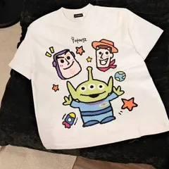 Áo thun form rộng Unisex In Hình Hoạt Hình Người Ngoài Hành Tinh Dễ Thương – Áo Phông  Nam Nữ Phong Cách Cute Streetwear