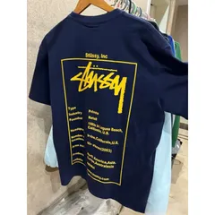 Áo thun form rộng Stu chữ ký Hàng Cao Cấp Chất 100% Cotton Form Unisex Đầy Đủ Tem Tag