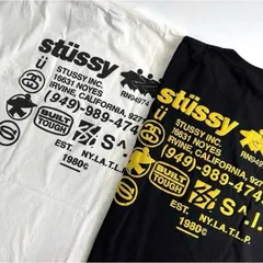 Áo thun form rộng Stu chữ ký Hàng Cao Cấp Chất 100% Cotton Form Unisex Đầy Đủ Tem Tag