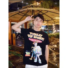 Áo thun form rộng Toy Story Unisex – Áo Phông Cotton In Hình Pixar Cực Chất |  Trẻ Trung