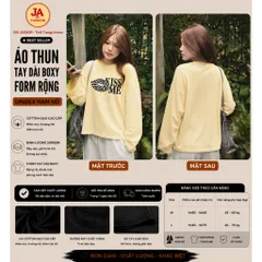 Áo Thun Tay Dài Form Rộng Nữ In Hình Môi KISS ME Áo Phông Cotton Thời Trang