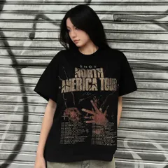 Áo thun form rộng girl phố boy phố  mùa hè cổ tròn vintage style tay ngắn local brand