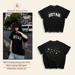 Áo Thun form rộng Local Brand SSTAR – Form Boxy Tay lỡ, 100% Cotton 2 Chiều, 260gsm mềm mịn mát hottrend 2026