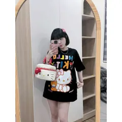 Áo thun nữ HELLO màu sắc  unisex chất cotton 4 chiều cao cấp   siêu mát hottrend 2026