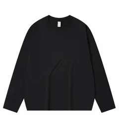 Áo thun   tay dài BOXY form rộng nam nữ  cá tính BASIC trơn nam nữ  unisex   chất cotton 2 chiều cao cấp