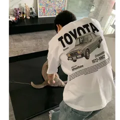 Áo thun form rộng nam nữ in xe Porsche 911 form rộng hottrend dân boy phố gơn phố chất cotton mịn cao cấp