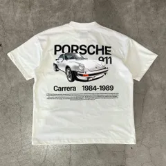 Áo thun form rộng nam nữ in xe Porsche 911 form rộng hottrend dân boy phố gơn phố chất cotton mịn cao cấp
