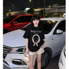 Áo thun form rộng nữ  in hình chó sành điệu cá tính, cotton 260gsm thoáng mát hottrend 2026