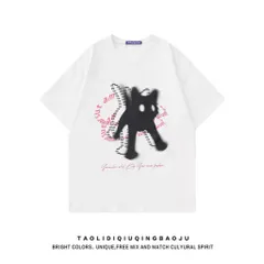 Áo thun form rộng phông tay lỡ Unisex  Mèo tim hồng cutee chất cotton mịn