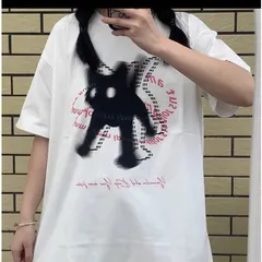 Áo thun form rộng phông tay lỡ Unisex  Mèo tim hồng cutee chất cotton mịn