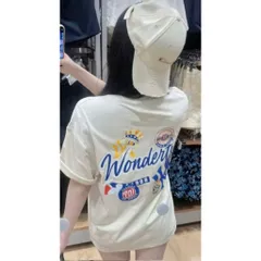 Áo thun form rộng tay lỡ MLB Wonderful  Dáng Hàn Quốc chất liệu cotton định lượng 260gms, Áo Phông Unisex Hot trend