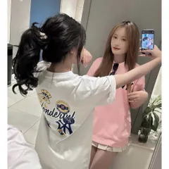 Áo thun form rộng tay lỡ MLB Wonderful  Dáng Hàn Quốc chất liệu cotton định lượng 260gms, Áo Phông Unisex Hot trend