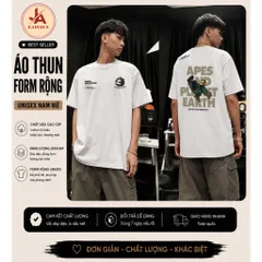 Áo thun form rộng Bape A Bathing Ape 039 - Hàng Cao Cấp Unisex Chất 100% Cotton  Hot Trend 2026