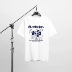 Áo thun form rộng nam nữ CHEERLEADERS   tay lỡ - áo phông phong cách Unisex JASHOP