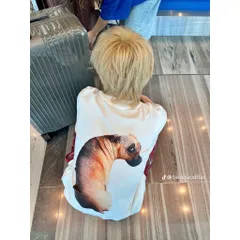 Áo thun form rộng trắng nam nữ   in hình chó dễ thương – Áo phông  JACK 97 phong cách vui nhộn cute chất cotton cao cấp