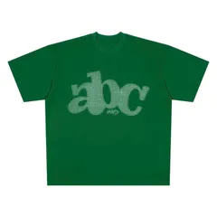 Áo thun form rộng nam nữ ABC chất Cotton 2C cao cấp dày mềm mịn định lượng 250gsm
