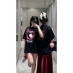 Áo thun form rộng PopPop Mascot Nền Đen Siêu Cute Mẫu Mới Nhất Cực Hot Hit Dành Cho Nam Nữ chất cotton cao cấp