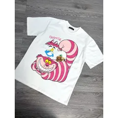 Áo thun form rộng Nữ In Hình Mèo Cười Cute  – Áo Phông Cartoon Oversize Phong Cách Hàn Quốc