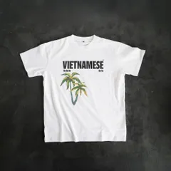 Áo thun form rộng hè  cây dừa VIỆT NAM  tay lỡ. áo phông  nam nữ  chữ  VIETNAMES chất cotton ĐL 250gsm NEW 2025