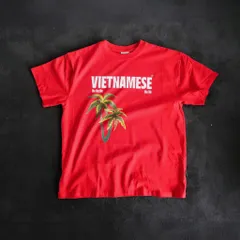 Áo thun form rộng hè  cây dừa VIỆT NAM  tay lỡ. áo phông  nam nữ  chữ  VIETNAMES chất cotton ĐL 250gsm NEW 2025