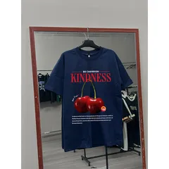 Áo thun form rộng  Local Brand  Bộ Sưu Tập Trái Cây CHERRY T-shirt  Unisex chất cotton cao cấp đl 250gsm