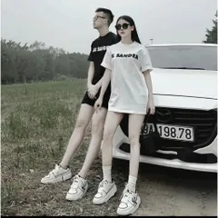 Áo thun form rộng nam nữ  JIL SANDER chất cotton 100% cao cấp 3 màu HOTTREND, áo phông cặp đôi couple