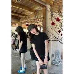 Áo thun form rộng Baby Tee  Cotton  Cao Cấp Form Ôm In Chữ Vintage – Áo Croptop Ngắn Phong Cách Hàn Quốc