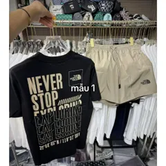 Áo thun form rộng Cotton  nam nữ Cao Cấp đl 260gsmin chữ  Never Stop Exploring –  Unisex hottrend 2026