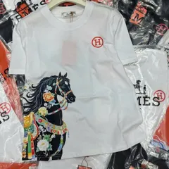 Áo thun form rộng Unisex In Hình Ngựa Nghệ Thuật, Áo Phông Nam Nữ  Phong Cách Luxury Streetwear cotton 260gsm