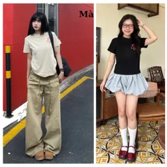 Áo Babytee - Form Nữ - Hình In Pet Hoa - Premium Cotton 250gsm 2 Chiều