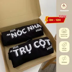 Áo đôi nam nữ unisex Trụ Cột Nóc Nhà  2025 , đồ đôi nam nữ tay lỡ  vải cotton