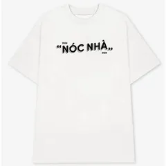 Áo đôi nam nữ unisex Trụ Cột Nóc Nhà  2025 , đồ đôi nam nữ tay lỡ  vải cotton