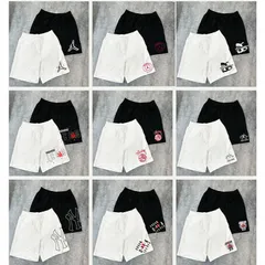 Quần Short Thun nỉ  dày dặn in LOGO Street Style  unisex Nam, Nữ - Đùi Thể Thao, Gym đi chơi