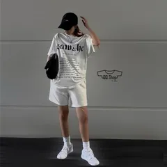 Quần Short Thun nỉ  dày dặn in LOGO Street Style  unisex Nam, Nữ - Đùi Thể Thao, Gym đi chơi
