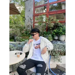Áo Khoác Hoodie Zip Boxy Nỉ cotton lót bông  Cao Cấp Dày Dặn không xù Mềm Mại Thoáng Mát