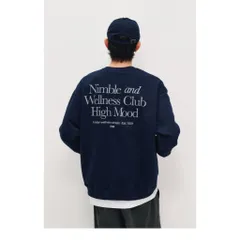 Áo Sweatshirt Dài Tay In Họa Tiết HIGHMOOD Áo Sweater Nam Nữ
