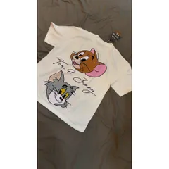 Áo Thun  In Hoạt hình Mèo chuột  Streetwear Cotton Cao Cấp