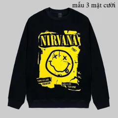 Áo sweater nỉ Nirvana Bleach City Cycle - áo nỉ sweater unisex  Local Brand