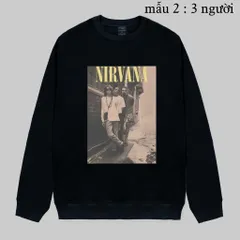 Áo sweater nỉ Nirvana Bleach City Cycle - áo nỉ sweater unisex  Local Brand