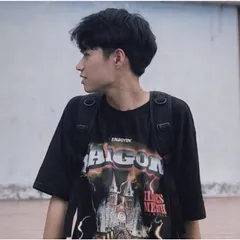 Áo thun Hades SAIGON SPIRIT BLACK nam nữ áo thun tay lỡ hades sài gòn, Áo Hà Nội Spirit tee Hades  nam nữ phong cách trẻ
