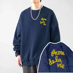 Áo sweater nỉ bông cao cấp xanh than hottrend chữ AC.ME nam nữ unisex
