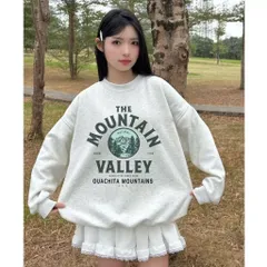 Áo nỉ Sweater Mountain Nỉ lót lông mịn unisex nam nữ chất liệu cao cấp